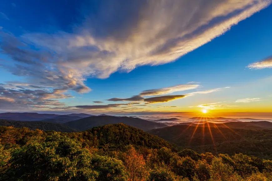 Shenandoah national park, virginia